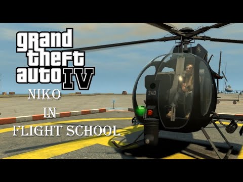 GTA IV Movie: Niko in Flight School HD
