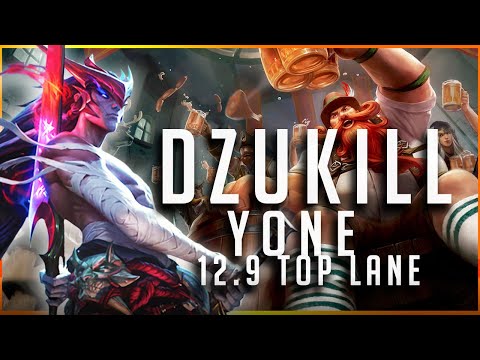 Dzukill - Yone vs Gragas TOP Patch 12.9 - Yone Gameplay
