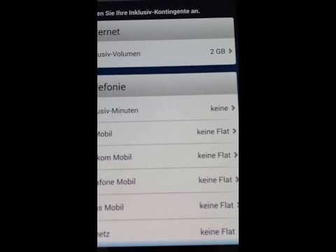 Mein o2 App Verbrauchsmonitor einstellen