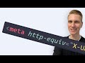 What Is This Meta Http Equiv X UA Compatible Content IE Edge