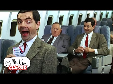Mr Bean's First Class Flight | Mr Bean: The Movie | Classic Mr Bean