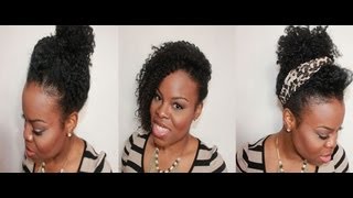 Lazy Day Hairstyles on "Natural Hair" - SimplYounique
