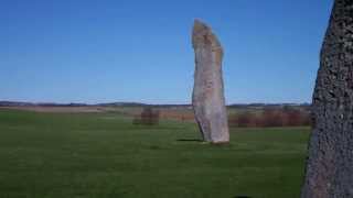 preview picture of video 'Standing Stones Lundin Links East Neuk Of Fife Scotland'