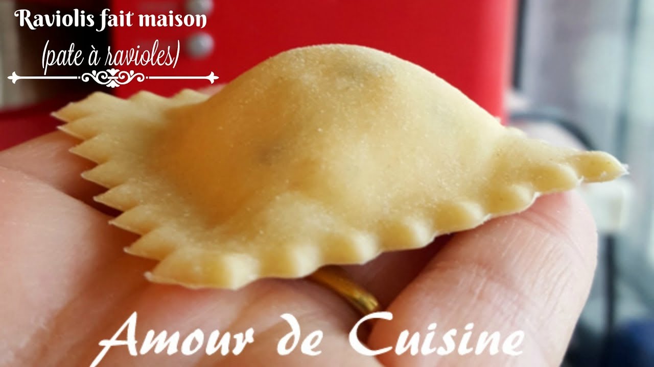 raviolis aux cèpes, pate à ravioles maison ou réaliser des ravioles