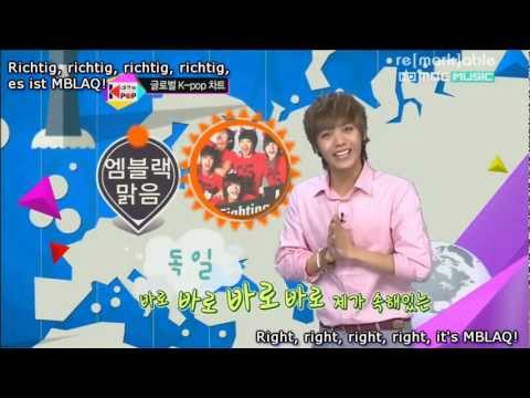 120815 Mir (MBLAQ) - All The K-Pop - Germany Cut [GER/ENG subs]