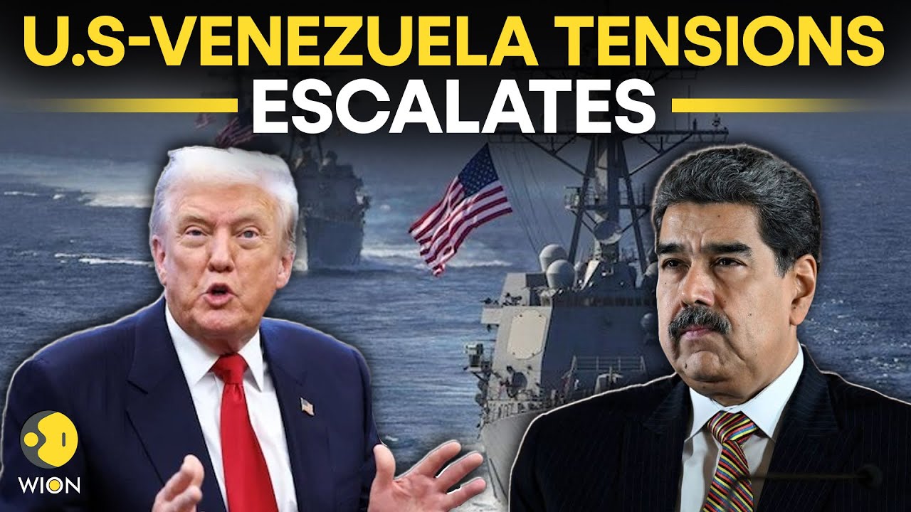 US–Venezuela LIVE: Is the US Preparing Swift Action as Trump Deploys Navy Toward Venezuela? | WION