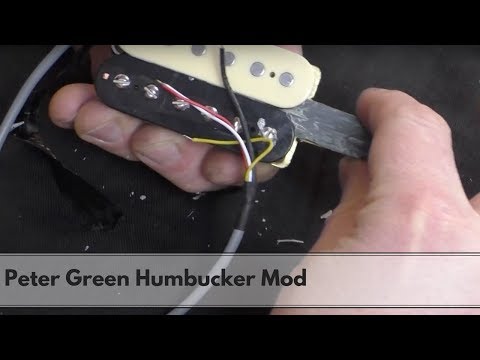 Peter Green Humbucker mod (magnet flip)