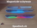 RGB LED podsvícené prahové lišty (4ks) - Video Youtube