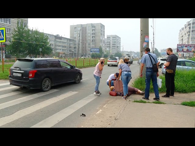 В Ангарске автоледи сбила двух пешеходов