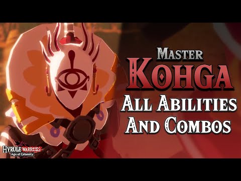 Master Kohga Character Guide (Full Moveset w/ All Upgrades) | Hyrule Warriors Age of Calamity
