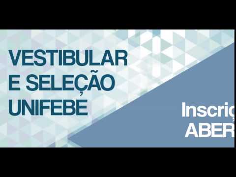 UNIFEBE - Processo Seletivo 2016