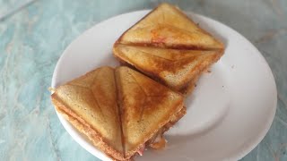 Ham and Cheese Sandwich Using Sandwich Maker