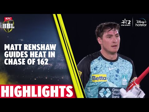 Highlights: Heat's Paul Walter's All-Round Heroics Too Hot for Renegades