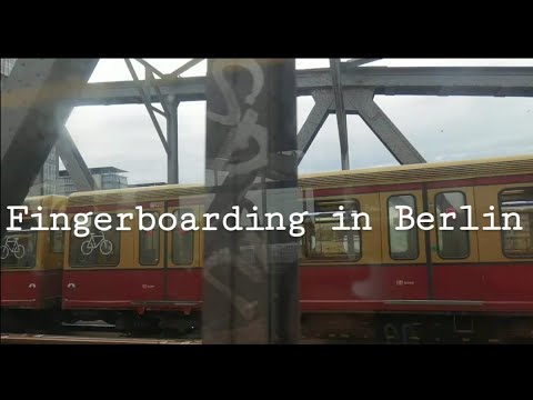 Fingerboarding in Berlin