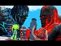 Gta5 But Whatever Titan LAVA GOD Monster Vs Titan ICE GOD AVENGERS FIGHTING