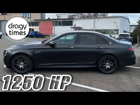 1250 HP M-B AMG E63S Final Edition from GAD-Motors | Acceleration 100-200 & 200-250 & 200-300 km/h