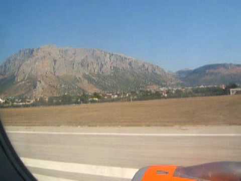 atterraggio aeroporto palermo