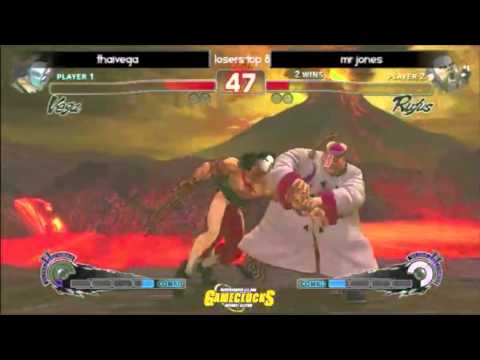 Tourneyplay August SSF4 Singles   Losers Top 8   Thai Vega VEG vs Mr Jones RUF