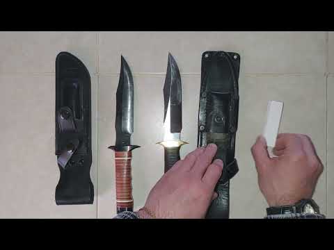 SOG Bowie 2.0 and Bark River MACV SOG Comparison
