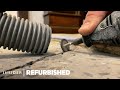 Restoring Terrazzo Tiles Hidden Under Carpet | Refurbished | Insider