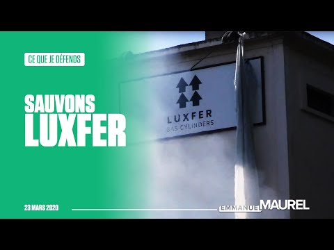 SAUVONS LUXFER, DERNIÈRE USINE DE BOUTEILLES D'OXYGÈNE EN EUROPE