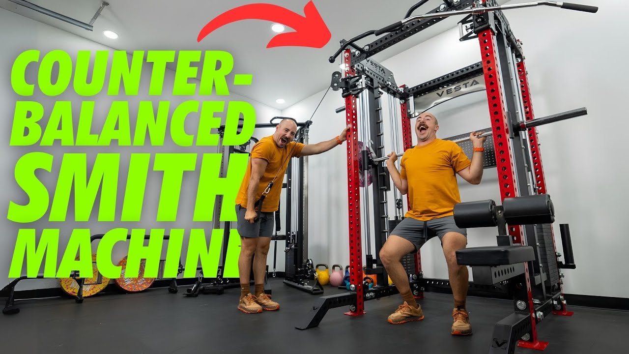 The Vesta Pro Functional Trainer Rack w/ (Counter-Balanced) Smith Machine Review!