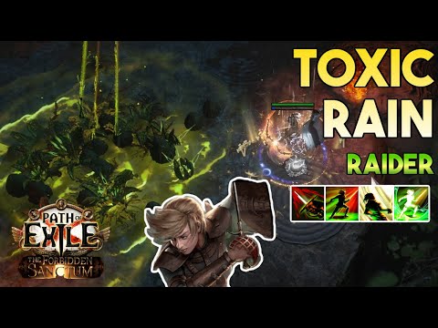 [3.24] Toxic Rain Build | Raider | Necropolis | Path of Exile 3.24