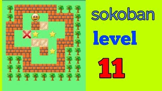 Sokoban level 11. Sokoben level 11. Sokoban all level solve.Games,