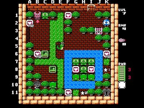 Adventures Of LoLo 3 NES 100% Complete Walkthrough