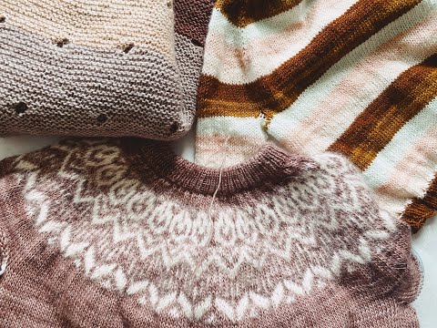 Ep. 123- Life Updates and Some Knitting