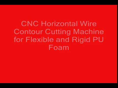 CNC Horizontal Wire Contour Cutting Machine for Flexible and Rigid Foam