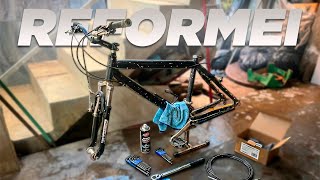 VOU REFORMAR MINHA OUTRA BIKE ELA ESTA MUITO TEMPO PARADA