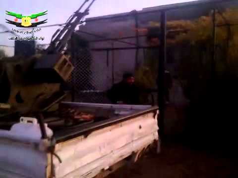 لواء الشهيد أحمد الخلف يهاجم قوات النظام في معركة عامود حوران في بصر الحرير