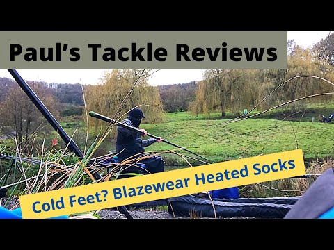 Paul’s Tackle Reviews - Cold Feet? Blazewear Heated Socks