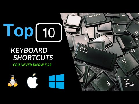 TOP 10 keyboard Shortcuts You Have Never Known 😀 On Windows | Mac & Linux