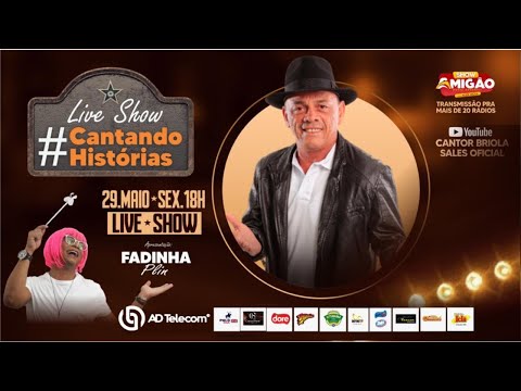 PRÓXIMA LIVE DIA 26/06  Briola Sales #CantandoHistorias