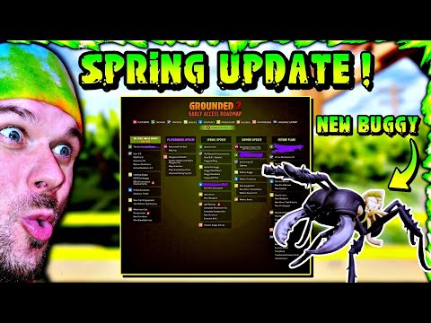 INSANE *NEW* Spring Update Coming to Grounded 2 🤯 New Buggy, Buffs, Racing… & Ant Queen?