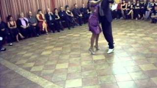 Roque Castellano y Giselle Gatica-Luján  MILONGA  "I Encuentro en Pamplona" 2010