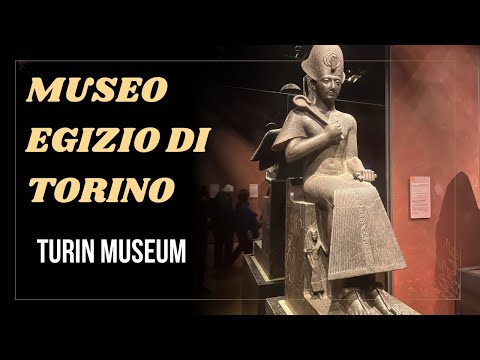 Turin Egyptian Museum Full Tour 4k| Museo Egizio di Torino