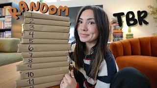randomly choosing my TBR