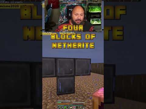 "Unbelievable: I Created a Netherite Golem in Minecraft!" #gaming #insane #epic