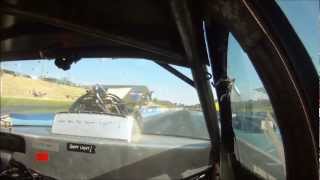 preview picture of video 'What a 6.17 @ 228 mph run looks like from the inside of B.A Baracus'