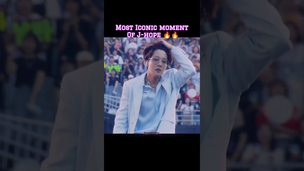 J-hope Iconic moment😍 #bts  #jhope #shortvideo #youtubeshorts