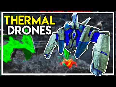 Crafting & Flying THERMAL Imaging DRONES?! (Ark Extinction DLC Gameplay Ep 6)
