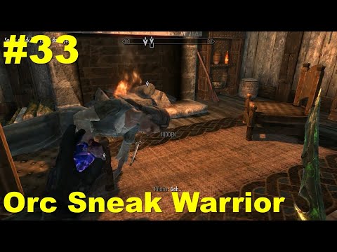 Skyrim Orc One handed Sneak Warrior on Legendary Difficulty - 33