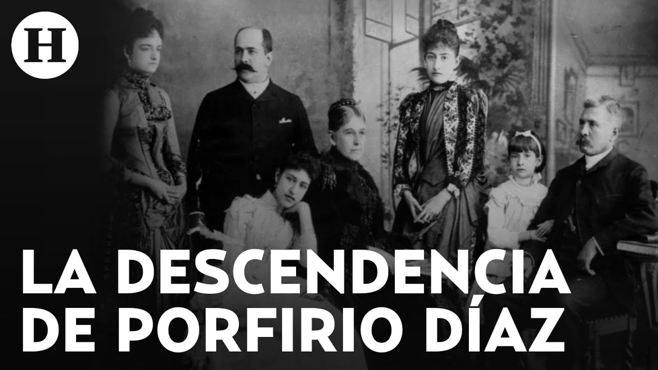 ¿Quiénes fueron los hijos de Porfirio Díaz y que sucedió con ellos con el paso de los años?