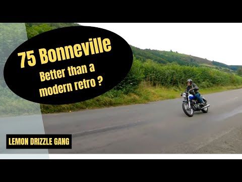 Modified 1975 Triumph Bonneville,  better than a modern retro ?