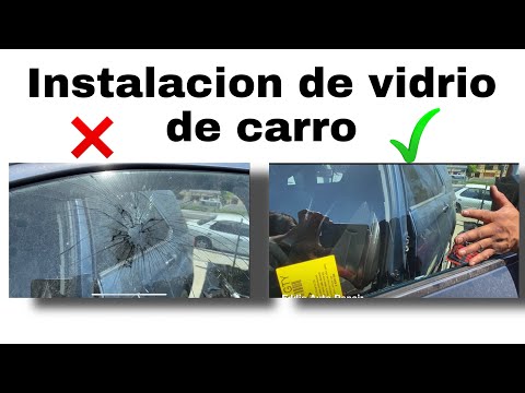 REEMPLAZO DE VIDRIO DE VENTANA CHEVY EQUINOX 2011 | Instalacion de vidrio de ventana de carro