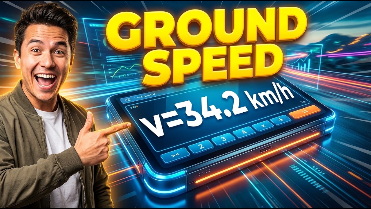 Ground Speed Interactive Calculator