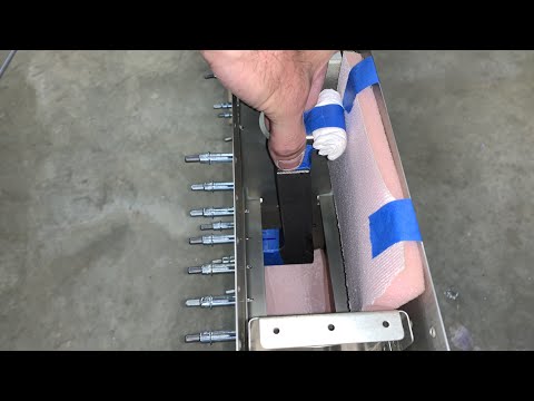 RV-10 Build Log - Emp 50 - Tackling the rivets under the stringers.